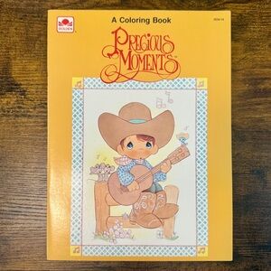 Vintage Precious Moments Coloring Book